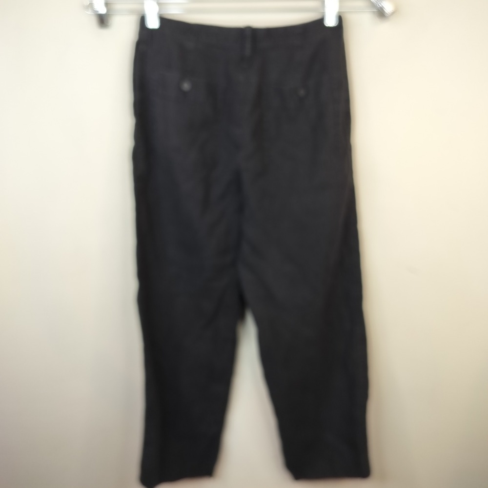 Vince Hemp Pants Medium Drawstring Relaxed Minimal Casual Black - Picture 6 of 9